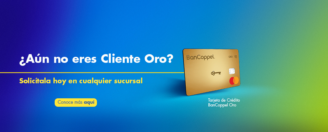 Tarjeta Oro BanCoppel