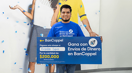 Brandon Lopez Ganador Concurso BanCoppel