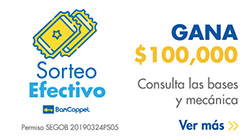 Sorteo Efectivo